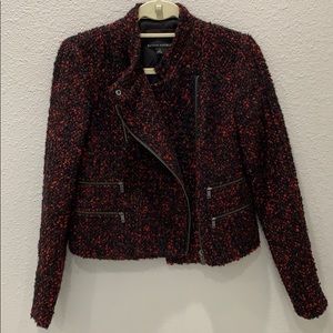 Banana Republic Tweed Moto Jacket - worn once